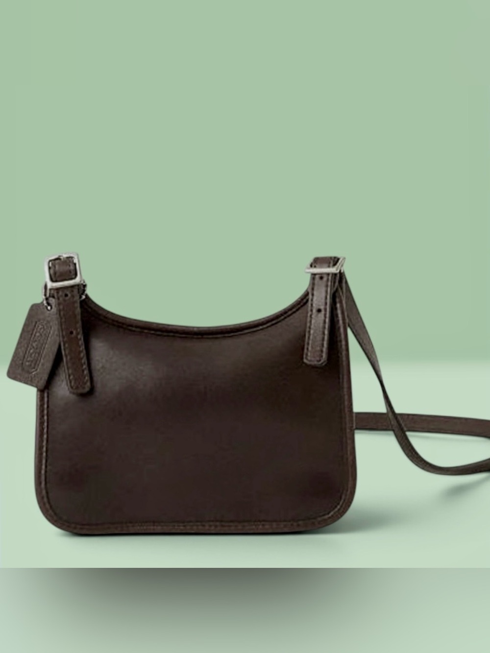 Coach Vintage Hippie Slim Bag EUC Brown